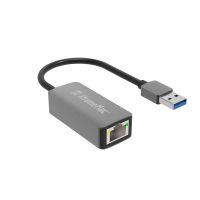 adaptador usb-a a ethernet xtrememac xwh-aae-13 plata 1 gbits
