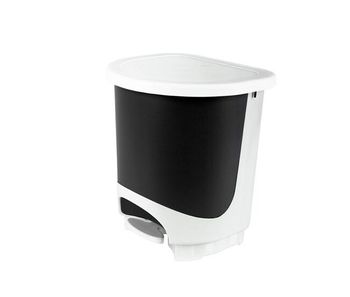 Cubo con pedal juypal 30 litros blanco