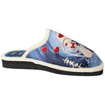 Gema Garcia Pantuflas Zapatilla gatos amor para mujer