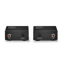extensor de audio av lindy 70456 150 m alambrico negro