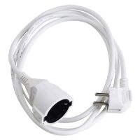 wolfpack cable de alimentacion alargador schuko 2m blanco