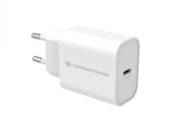 CARGADOR DE PARED QUICK CHARGE PD USB-C CONCEPTRONIC ALTHEA 20W