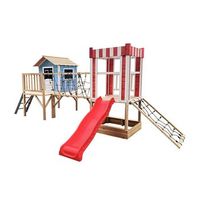 parque infantil incl tobogan wunderland azul- 555 x 340 cm
