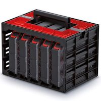 organizador kistenberg 30 compartimentos tager case 29x415x295 cm
