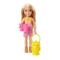 barbie - chelsea camping - muneca