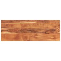 tablero de mesa rectangular madera maciza acacia 140x50x25 cm vidaxl