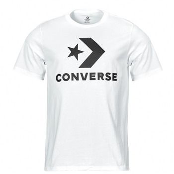 Converse Camiseta STAR CHEVRON TEE WHITE para mujer