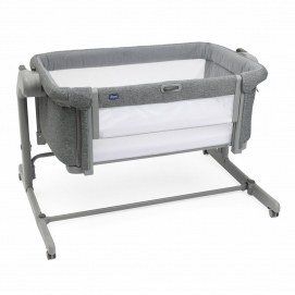 Cuna Colecho Chicco Next2Me Magic Evo Dark Grey