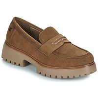 refresh mocasines 173012-taupe para mujer