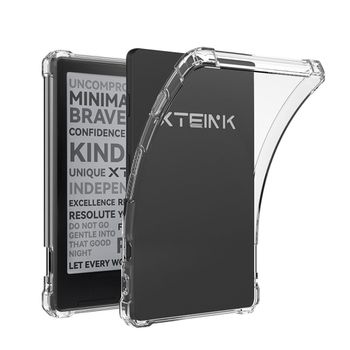 Funda Transparente de TPU para XTEINK X4 de 4.3 Pulgadas, Funda Protectora a Prueba de Golpes con 4 Esquinas de Airbag 2025