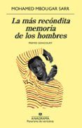la mas recondita memoria de los hombres