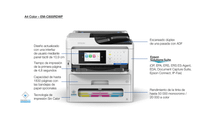epson workforce pro em-c800rdwf printer multifuncion a4 wifi inkjet duplex