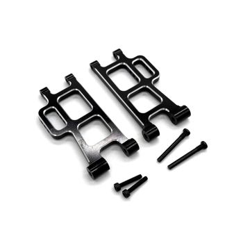 Piezas de repuesto de metal mejoradas del brazo trasero inferior para el coche RC MJX 1/14 14207 14208