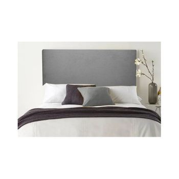 Cabecero Liso Antimanchas Gris 120*70 Cm