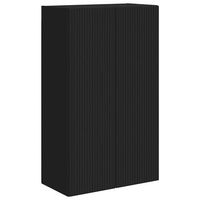 mueble de tv  mueble de salon  gabinete de tv montado en la pared negro 595 x 31 x 100 cm