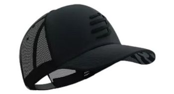 Gorra compressport trucker negra