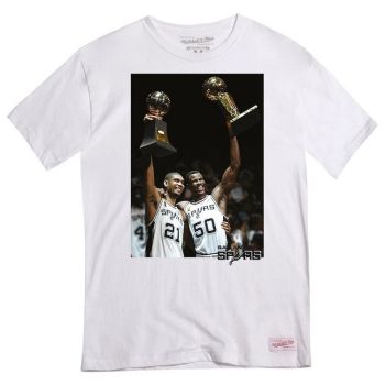 Camiseta San Antonio Spurs David Robinson & Tim Duncan - Mitchell And Ness
