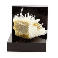 siderite cuarzo - pierre natural de francia saint -pierre -de -meage - magnifica combinacion de sideritis y cuarzo curacion pierre - 1184 ct -