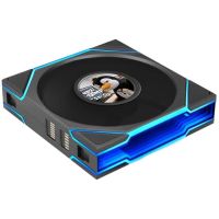 ventilador suplementario lian-li uni fan tl flex lcd 120mm 1900rpm con pantalla lcd funcionamiento silencioso