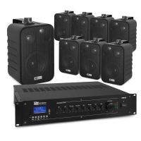 altavoces power dynamics instalacion 100v bluetooth 60w y 8 unidades