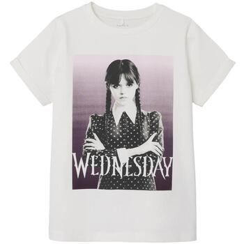 Name it Camiseta Jax Wednesday para niña