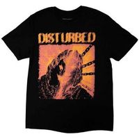 disturbed camiseta manga larga european tour 23 para hombre