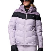 columbia abrigo de plumas abbott peak ii insulated jacket purple para mujer