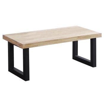 Mesa de Centro Elevable de Madera 120x60x47,5 cm ADEC