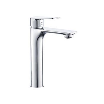 Monomando Lavabo Alto Coral Cromado