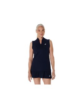 Camiseta Tirantes de Tenis ASICS Court Tank Mujer Azul Marino
