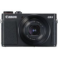 powershot g9x mk ii compact camera with 32 gb sd card  case - black black