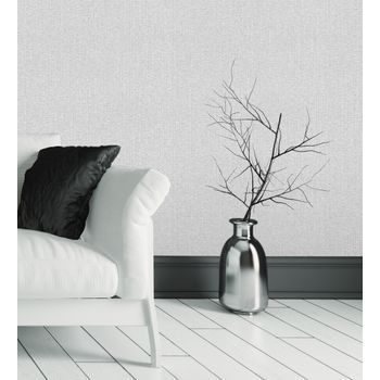 Papel Pintado Vinílico Lavable Con Detalles Metalizados En Relieve - Bangalore 680988 De Gaulan - Rollo De 10 M X 1,06 M