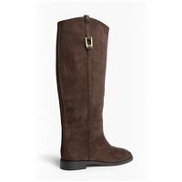 corina zapatos de tacon bota montar antelina 6796 para mujer