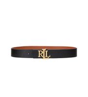 lauren ralph lauren para mujer 412912040001 cinturon ancho reversible de piel negro marron s casual