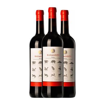 Basagoiti Vino Tinto Fuera Del Rebaño Rioja 75 Cl 14% Vol. (pack De 3 Unidades)