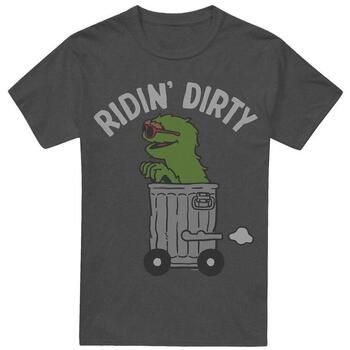 Sesame Street Camiseta Ridin Dirty para mujer