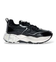 voile blanche para mujer 2017475 zapatillas de piel club105 negro 37 3 a 5cm cordones casual