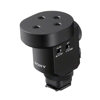Micrófono Sony ECM-M1 digital para cámara con patrón multidireccional y reducción de ruido