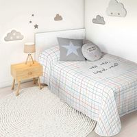 colcha bouti infantil reversible 100 algodon cama 105 hei veo veo