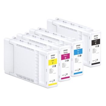 Original Multipack Epson SureColor SC-T3400N Printer Ink Cartridges (4 Pack) -C13T41F540