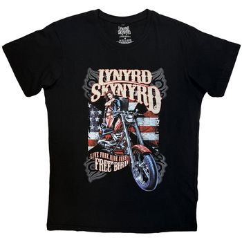 Lynyrd Skynyrd Camiseta Ride Free para mujer
