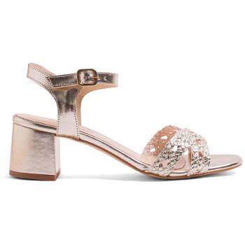 Narf Sandalias 9 piel mestizo oro para mujer