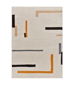 Lessia Linea Orange - Alfombra moderna