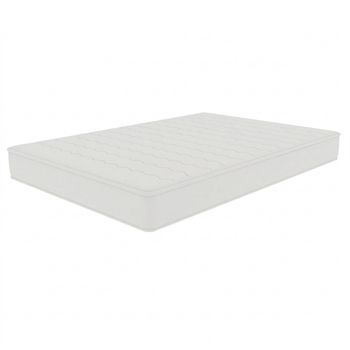 Colchón 140x200 Cm Ergonómico Con Muelles Ensacados Independientes, Grosor De 23 Cm, Espuma Viscoelástica, Blanco