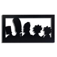 iluminacion led decorativa los simpson 42x80 cm