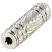 goobay adaptador audio estereo jack 35mm hembrahembra