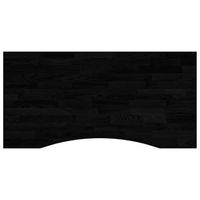 tablero escritorio 100x50x25cm rectangular madera maciza roble vidaxl