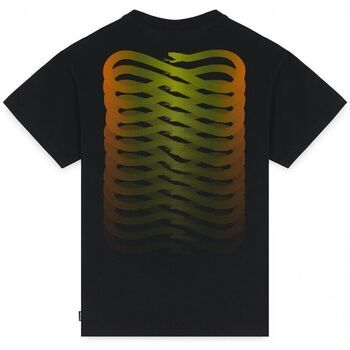 Propaganda Camiseta PRTS566-RIBS GRADIENT BLACK para hombre