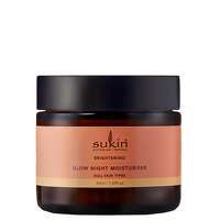sukin brightening glow night moisturiser 50ml