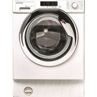 hoover hbwm914sc integrated 9 kg 1400 spin washing machine